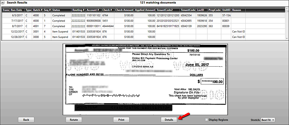 ClickPay: Search Lockbox/Remit Portal