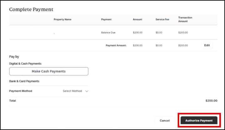 ClickPay: Submit a Payment
